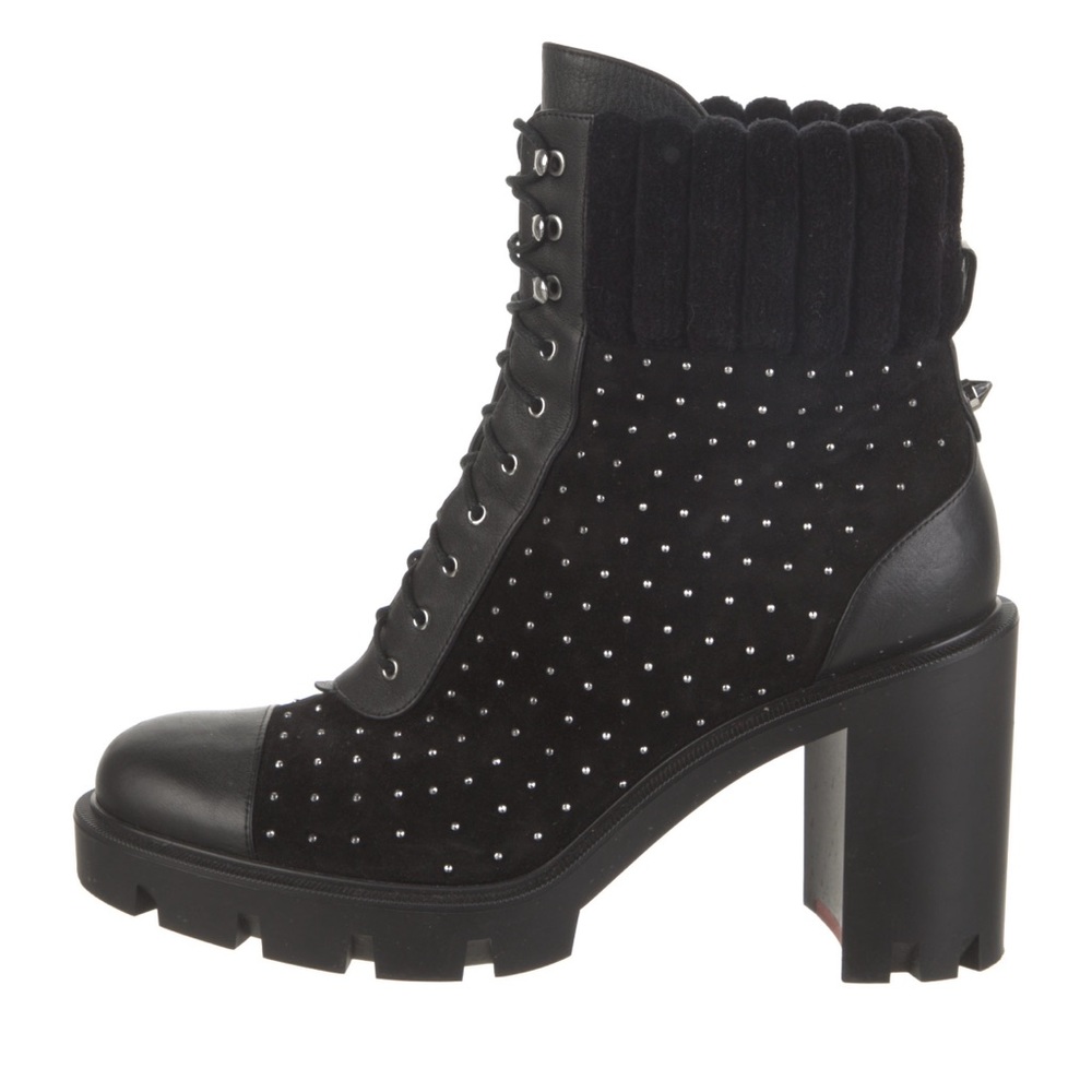 Christian Louboutin Combat Boots Suede 39.5
